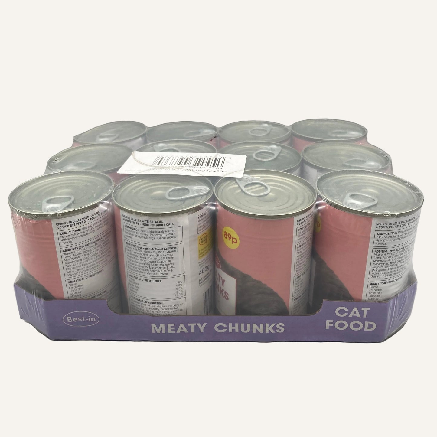 Best In Cat Food 400g Cans | Pack of 12 Wet Cat Food