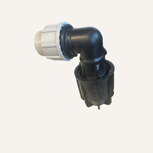 Plasson MDPE Pipe Universal Elbow | Compression Universal Pipe Fitting