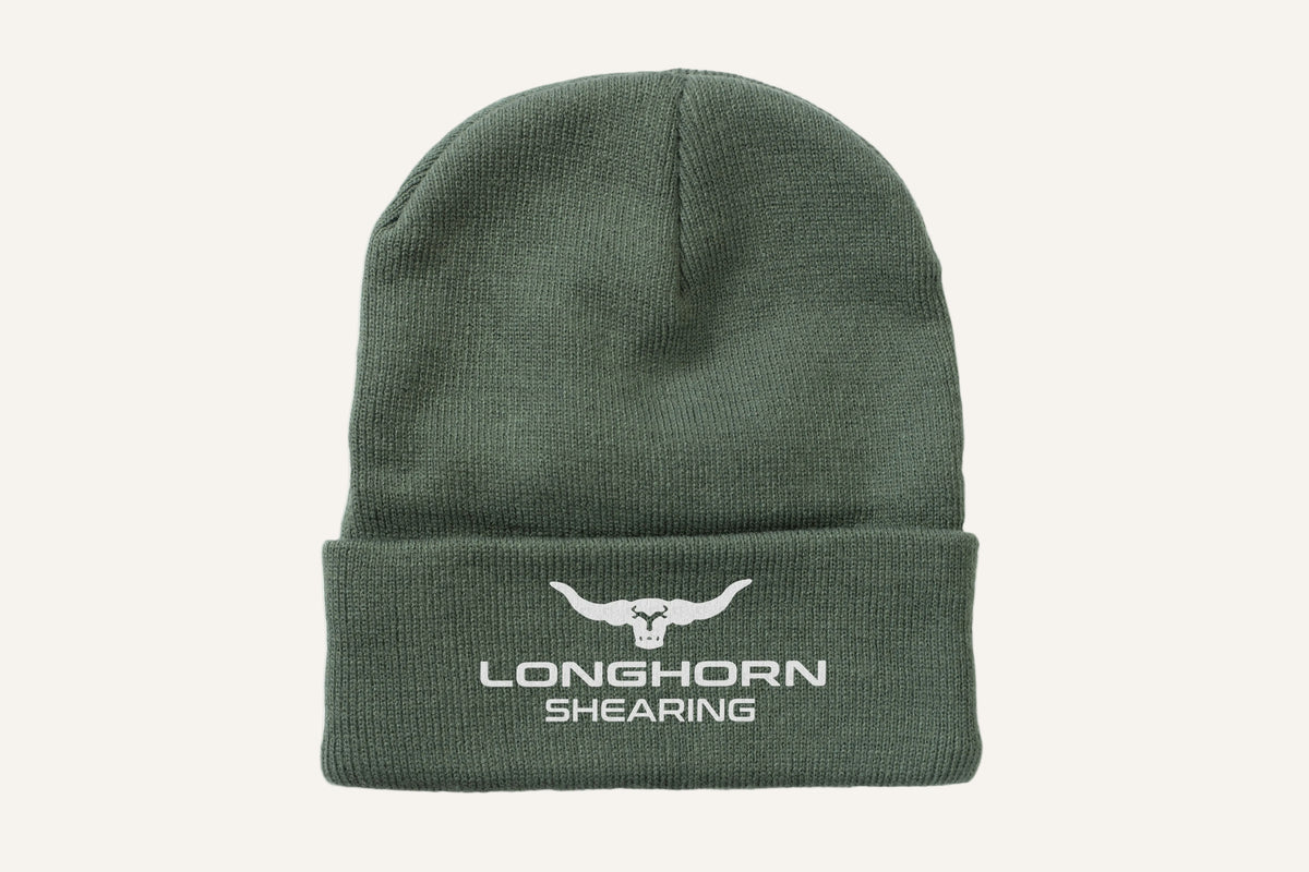 Longhorn Beanie Hat | Farming, Shearing & Country Workwear