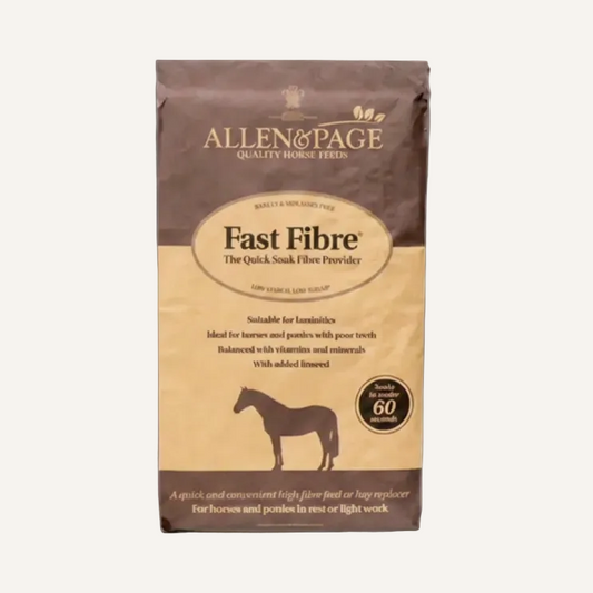 Allen & Page Fast Fibre 20kg | Low Sugar High Fibre Quick Soak Horse Feed
