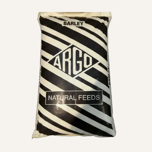 Argo Rolled Barley 20kg | High Energy Cereal Feed for Livestock