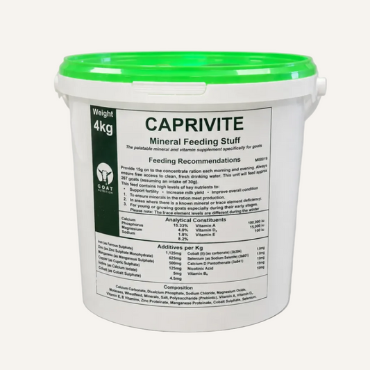 Caprivite 4kg | High Energy Goat Supplement with Vitamins & Minerals