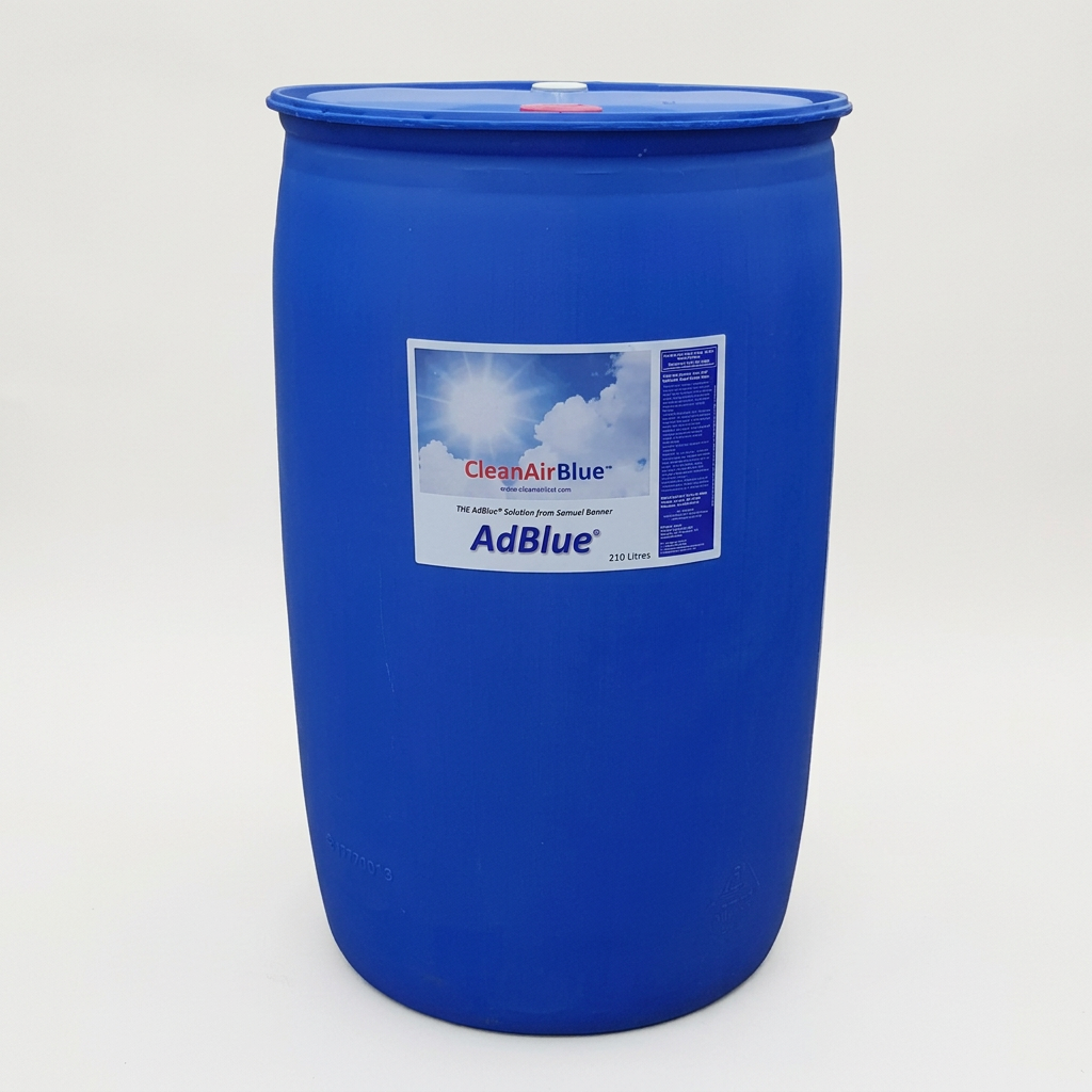 CleanAirBlue AdBlue 210 Litre Drum | Diesel Exhaust Fluid for SCR Engines