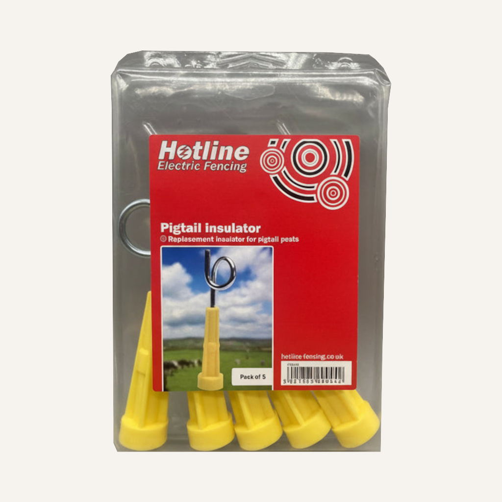 Hotline Pigtail Insulator P5-5 | Electric Fence Post Insulator