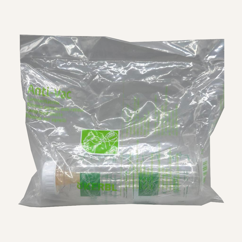 Anti-Vac Lamb Feed Bottle with Teat & Graduations | Lamb Feeding Bottle