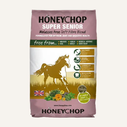 Honeychop Super Senior 15kg | High Fibre Senior Horse Feed
