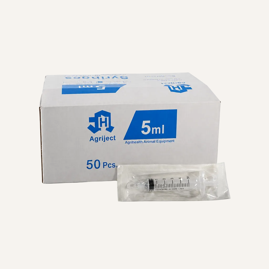Agriject Disposable Syringes Box | 2ml, 5ml, 10ml, 20ml, 30ml & 50ml