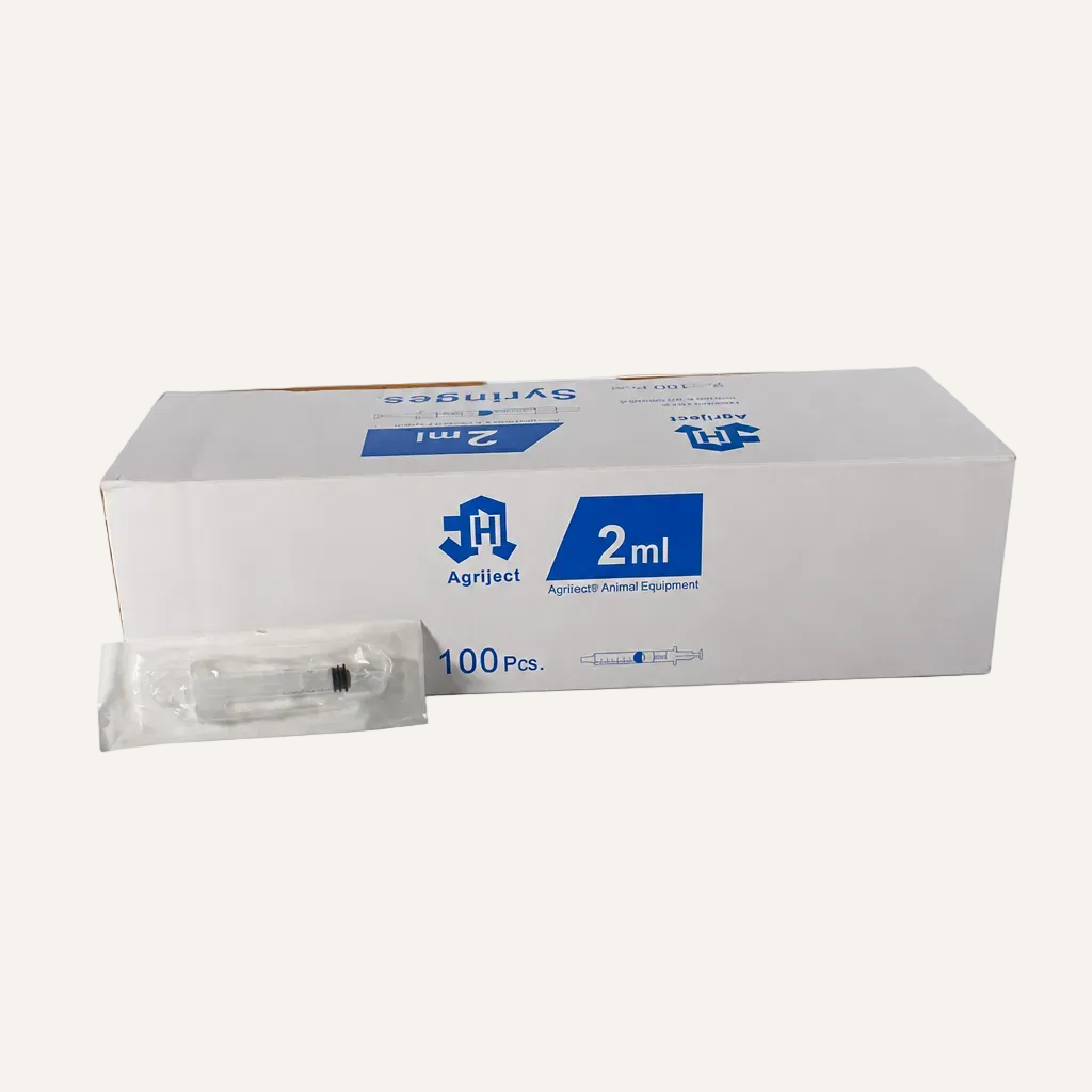 Agriject Disposable Syringes Box | 2ml, 5ml, 10ml, 20ml, 30ml & 50ml